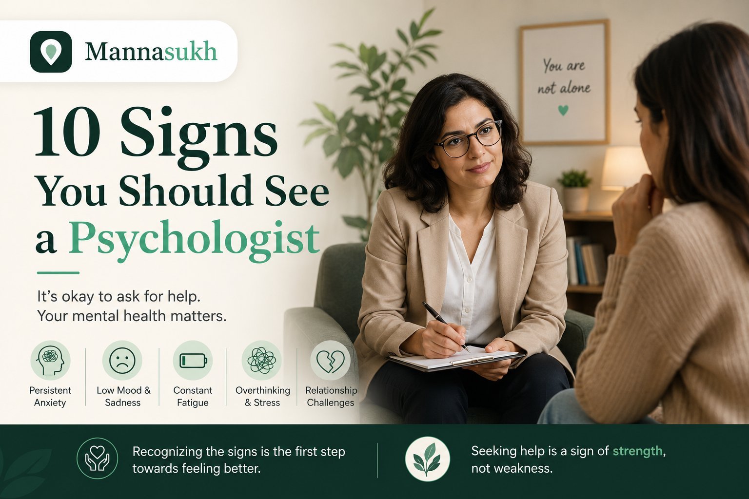 10 Signs You Should See a Psychologist