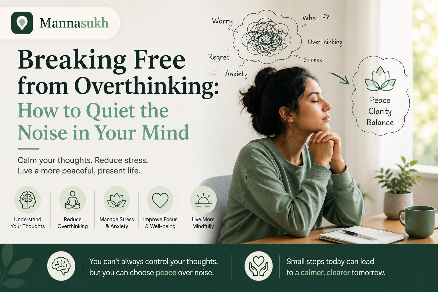 Breaking Free from Overthinking: How to Quiet the Noise in Your Mind